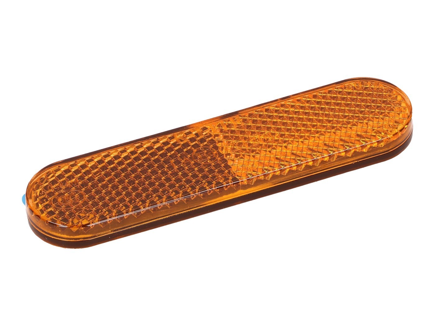 Reflector 95x25mm oranje zelfklevend www.ezrider.nl Reflector 95x25mm, oranje, zelfklevend