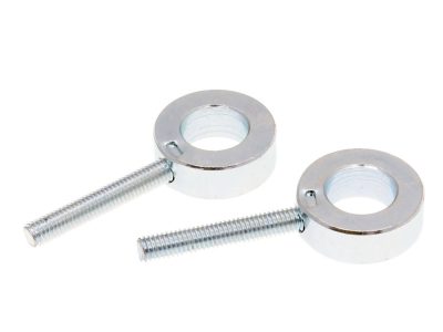Kettingspanner set M6 voor Aprilia, Derbi en Gilera met 15mm wielas