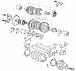 Naaldlager versnellingsbak HK1412 14x20x12mm Polini (Derbi D50B0, EBE) - Afbeelding 2