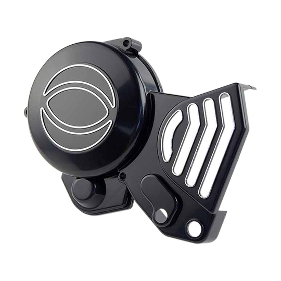 Vliegwieldeksel Derbi EBE zwart Vliegwieldeksel TUN'R Zwart (Derbi EBE) - Afbeelding 1