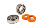 Krukaslager set Stage6 6204 C3 stalen kooi incl. keerringen (Derbi D50B0, EBE, EBS)