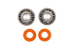 Krukaslager set Stage6 6204 C3 stalen kooi incl. keerringen (Derbi D50B0, EBE, EBS)