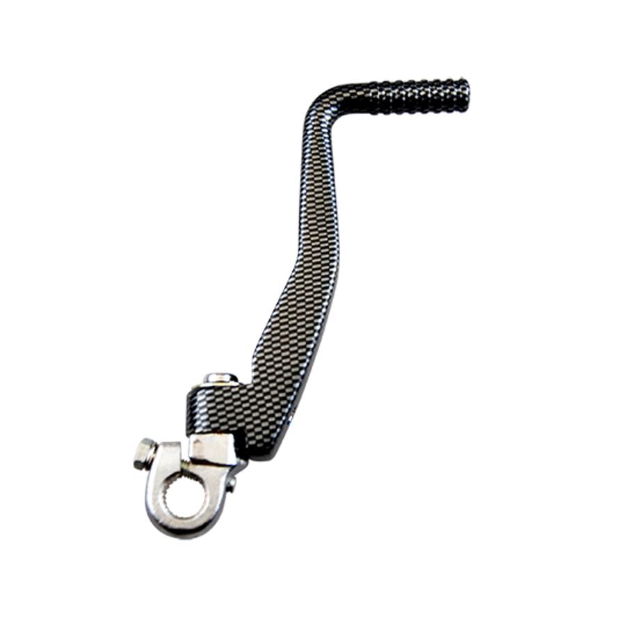 Kickstart Derbi Carbon Kickstartpedaal Carbon-look (Derbi D50B0, EBE) - Afbeelding 1