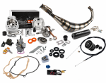 Ultieme 77cc Stage6 Tuning kit Big Racing + Uitlaat (Minarelli AM6)
