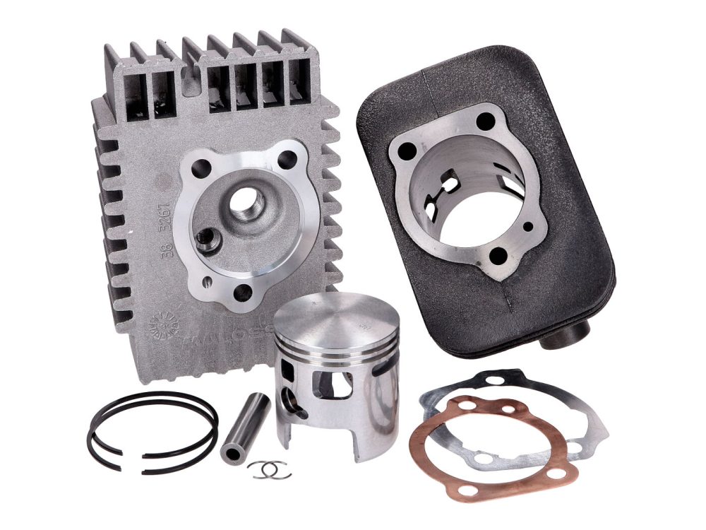 Olympia Heat 65cc Cylinder Kit 43mm Pin 10mm For Piaggio Ciao, Boxer, Bravo Scooters 12 thumbnail image