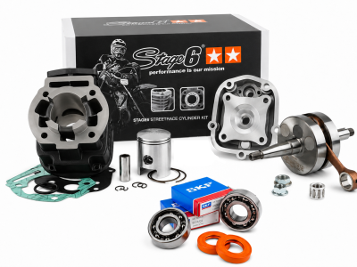 Tuning kit 50cc Stage6 cilinder gietijzer en krukas (Derbi D50B0)